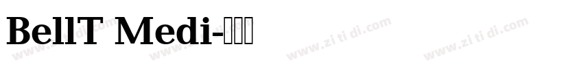 BellT Medi字体转换